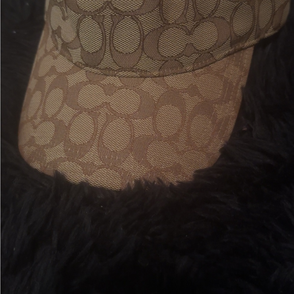 Coach Signature Brown Hat